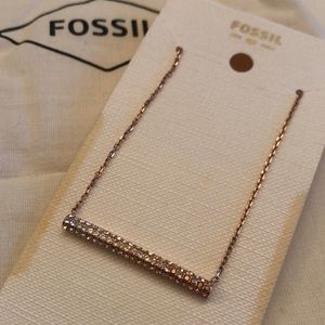 Fossil Ombre Glitz Necklace